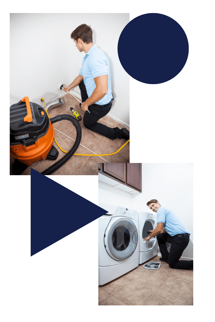 Clothes dryer clearance duct cleaning service